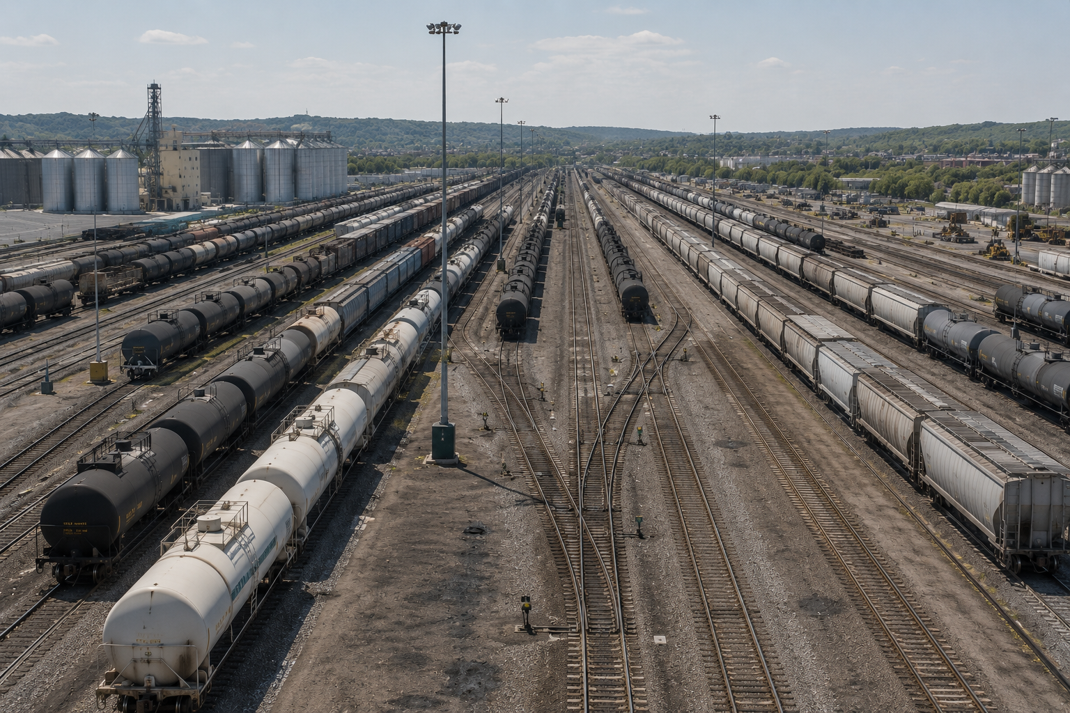 Railyard in ATS transloading software