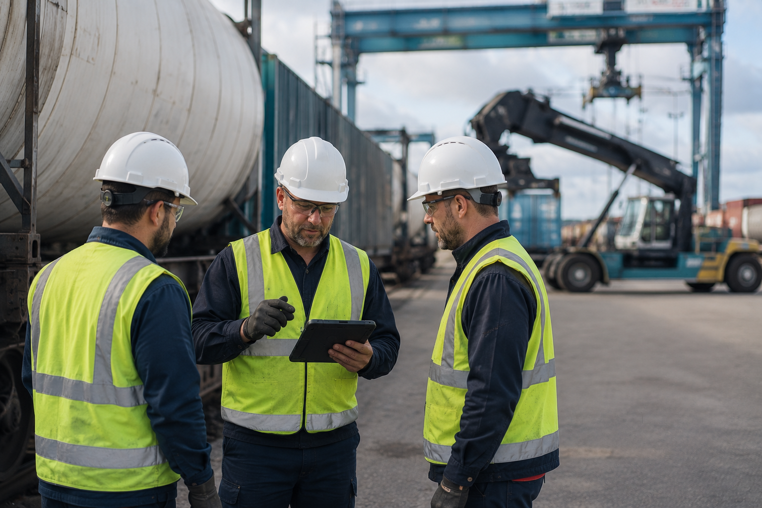 Work orders in ATS transloading software